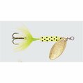 Yakima Rooster Tails 0.25 oz Original Rooster Tail, Chartreuse Coachdog 212-CHDA